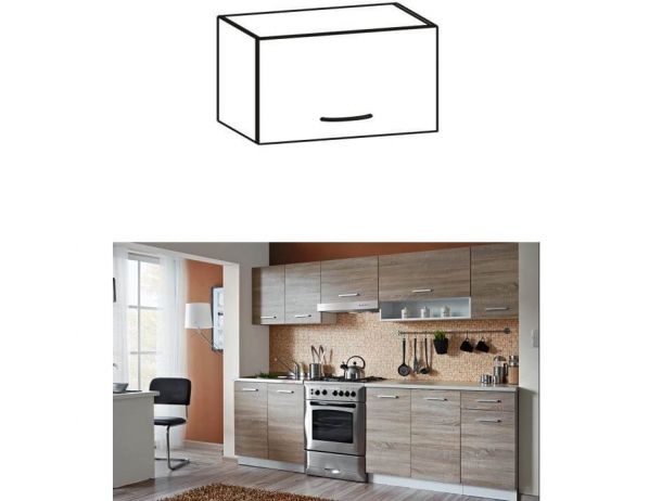 TEMPO KONDELA  CYRA NEW G0-50 Skříňka do kuchyně