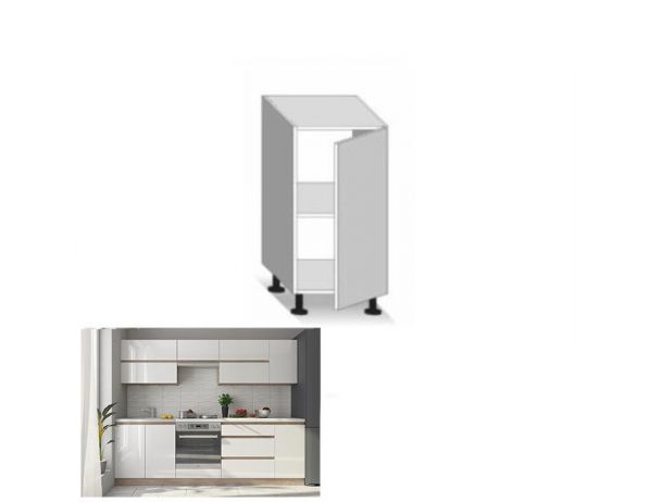 TEMPO KONDELA  Skříňka dolní jednodveřová