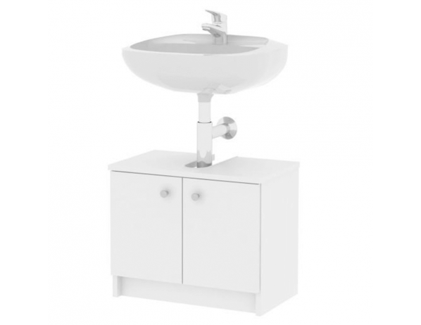 TEMPO KONDELA  Bílá skříňka pod umyvadlo GALENA Si02 TEMPO KONDELA