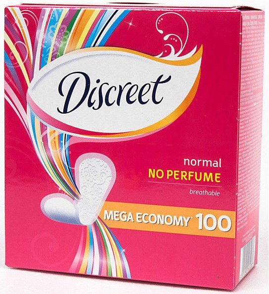 Vložky Intimky Discreet air 100ks/bal. Papermax-cz