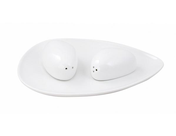 Forliving Solnička a pepřenka s táckem Stone Pure LUIS Decoration s.r.o.