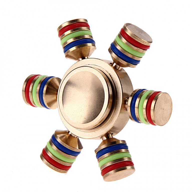 FIDGET SPINNER sudy (měděné) 'antistresová hračka ' Papermax-cz