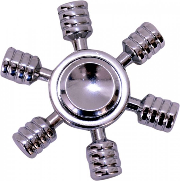 FIDGET SPINNER sudy (sříbrné) 'antistresová hračka ' Papermax-cz