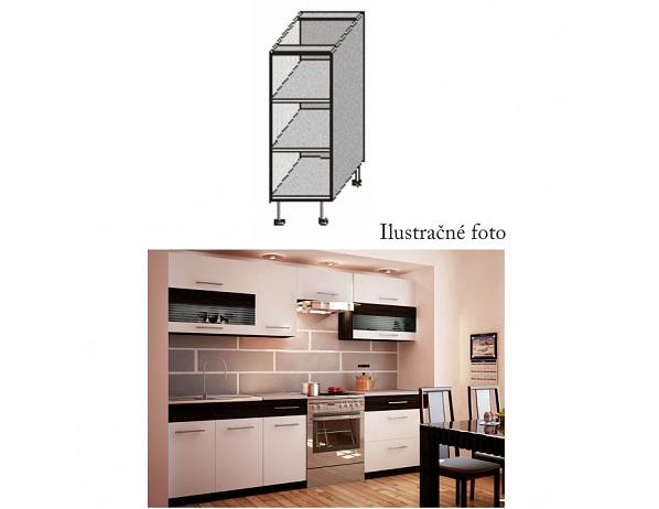 TEMPO KONDELA  Spodní policová skříňka 20x60x85 cm