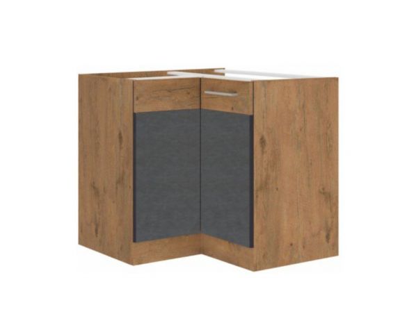 TEMPO KONDELA  Spodní rohová skříňka VEGA 90x90 DN 1F BB