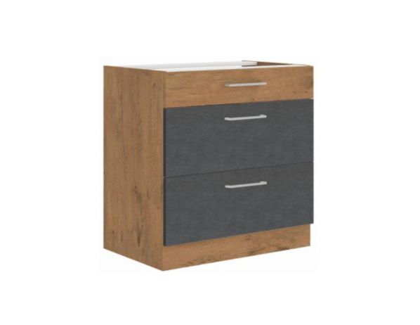 TEMPO KONDELA  Spodní skříňka VEGA 80 D 3S BB