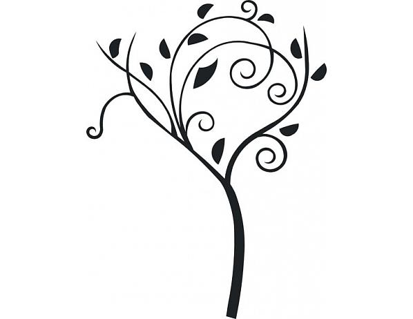 Samolepící dekorace Strom Nibowaka - Jana Vondrušová