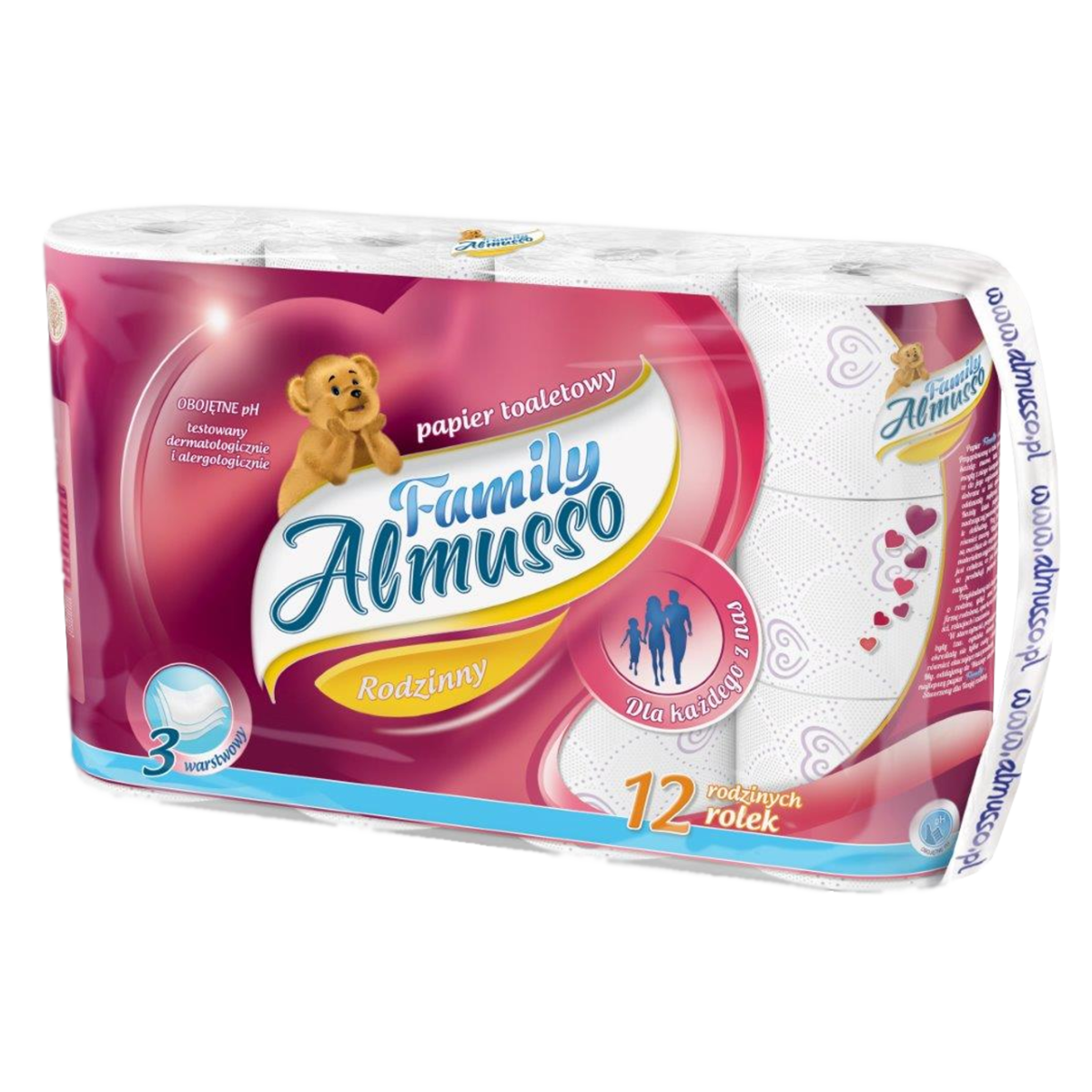 Toaletní papír Almusso Family 3vrs.