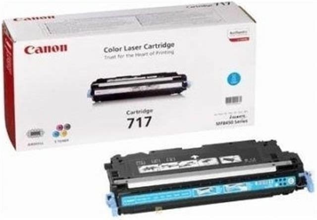 Toner Canon č.717 - CRG-717C (Azurový) Tonery Náplně