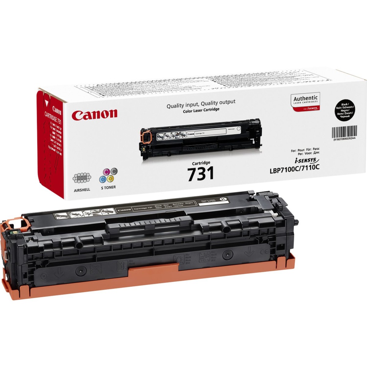Toner Canon CRG-731Bk