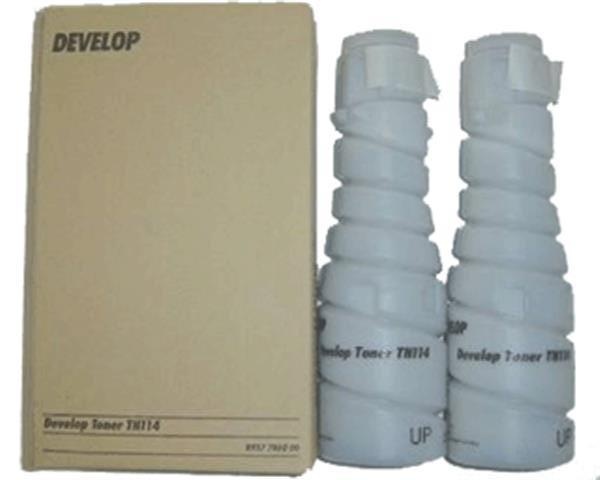 Toner Develop TN114 (Černý) 2 kusy Tonery Náplně