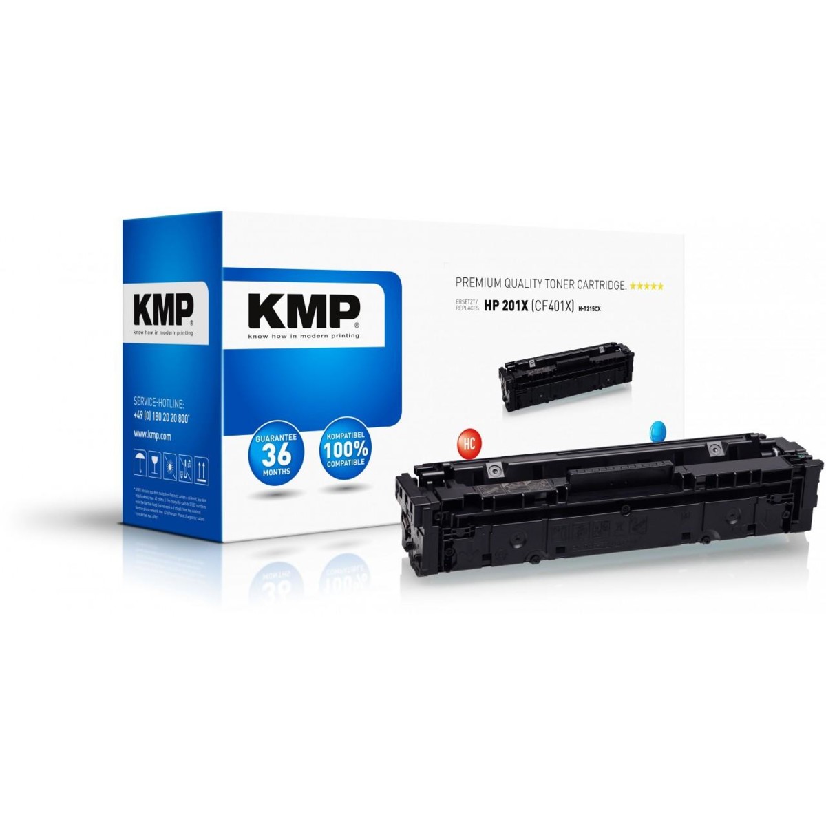 Kompatibilní KMP Toner HP 201X