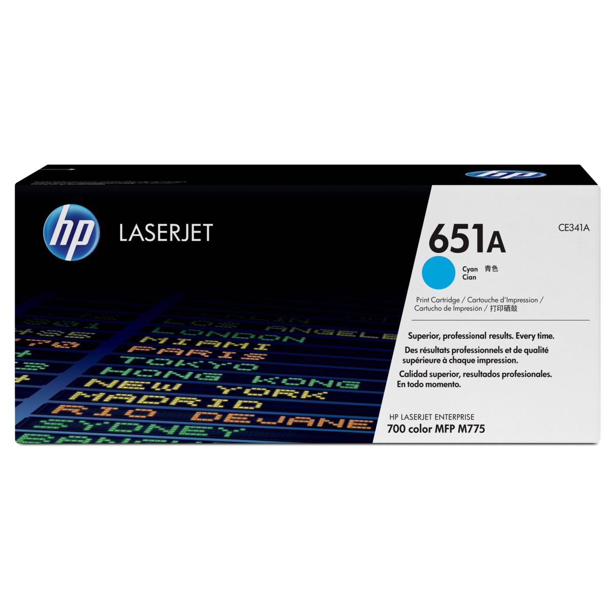 Toner HP č.651A - CE341A - originální (Azurový) Hp