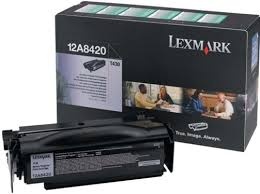 Toner Lexmark 12A8420 - originální (Černý) Lexmark