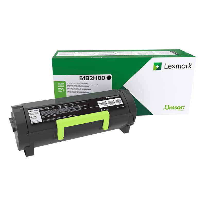 Toner Lexmark 51B2H00 Return - originální (Černý) Lexmark