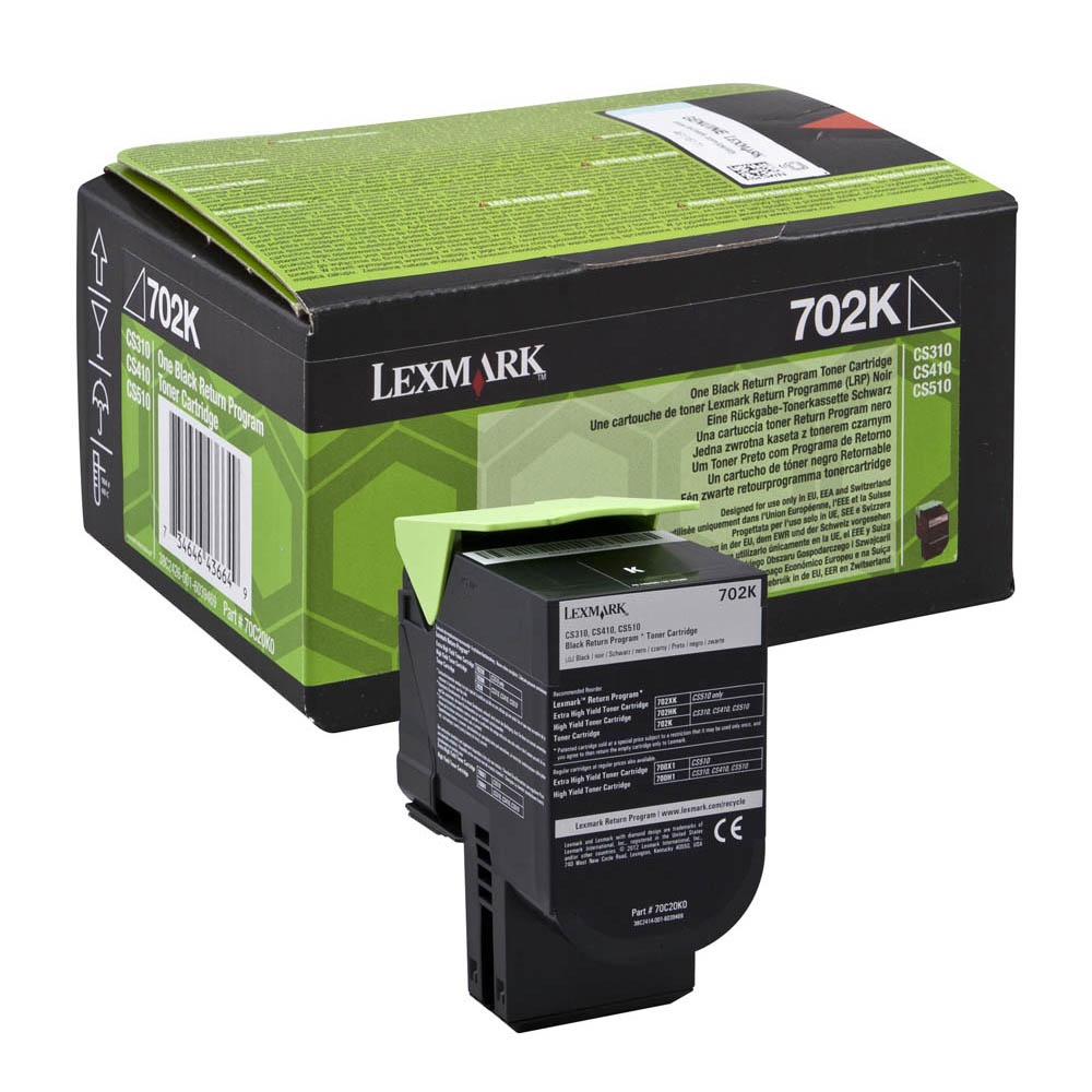 Toner Lexmark 702K