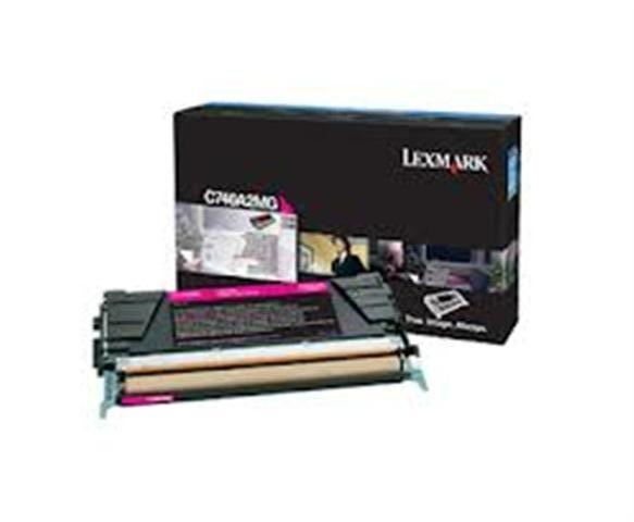Toner Lexmark C746A2MG - originální (Purpurový) Lexmark