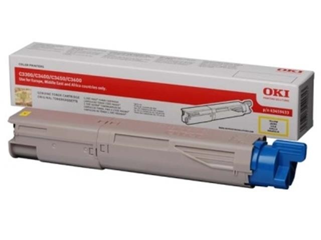 Toner OKI 43459433 (Žlutý) Tonery Náplně