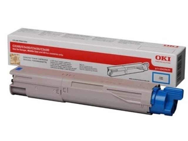 Toner OKI 43459435 (Azurový) Tonery Náplně