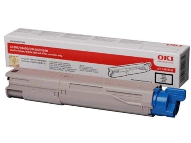 Toner OKI 43459436 (Černý) Tonery Náplně