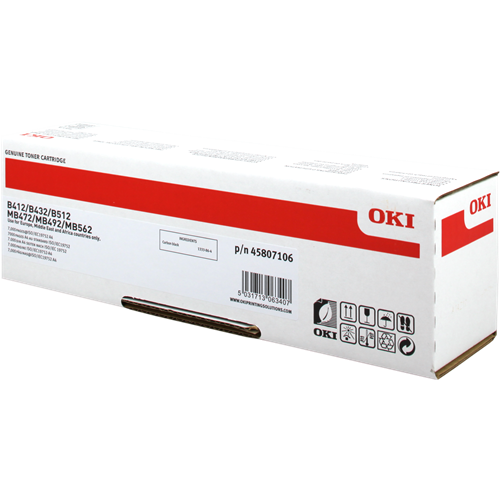 Toner OKI 45807106 - originální (Černý) OKI
