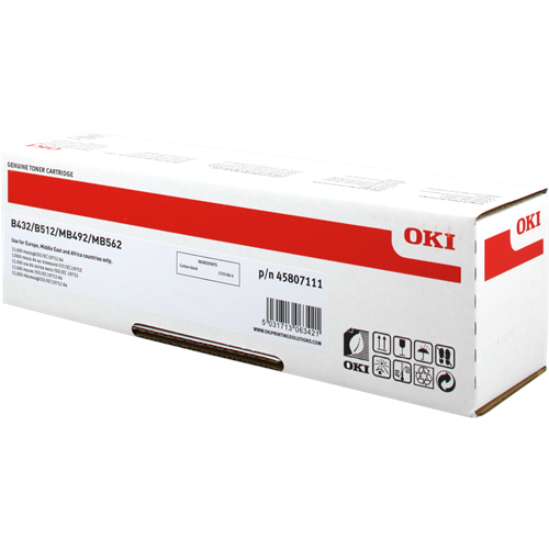 Toner OKI 45807111 - originální (Černý) OKI