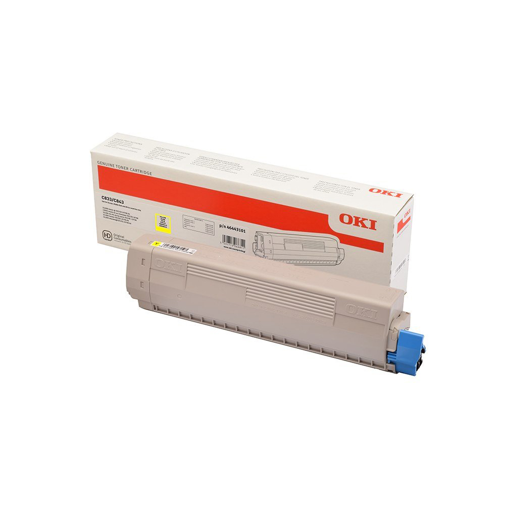 Toner OKI 46443101 - originální (Žlutý) OKI