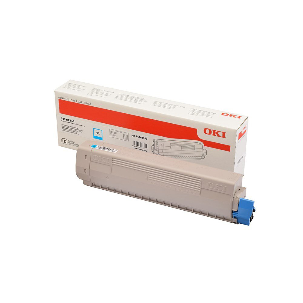 Toner OKI 46443103 - originální (Azurový) OKI