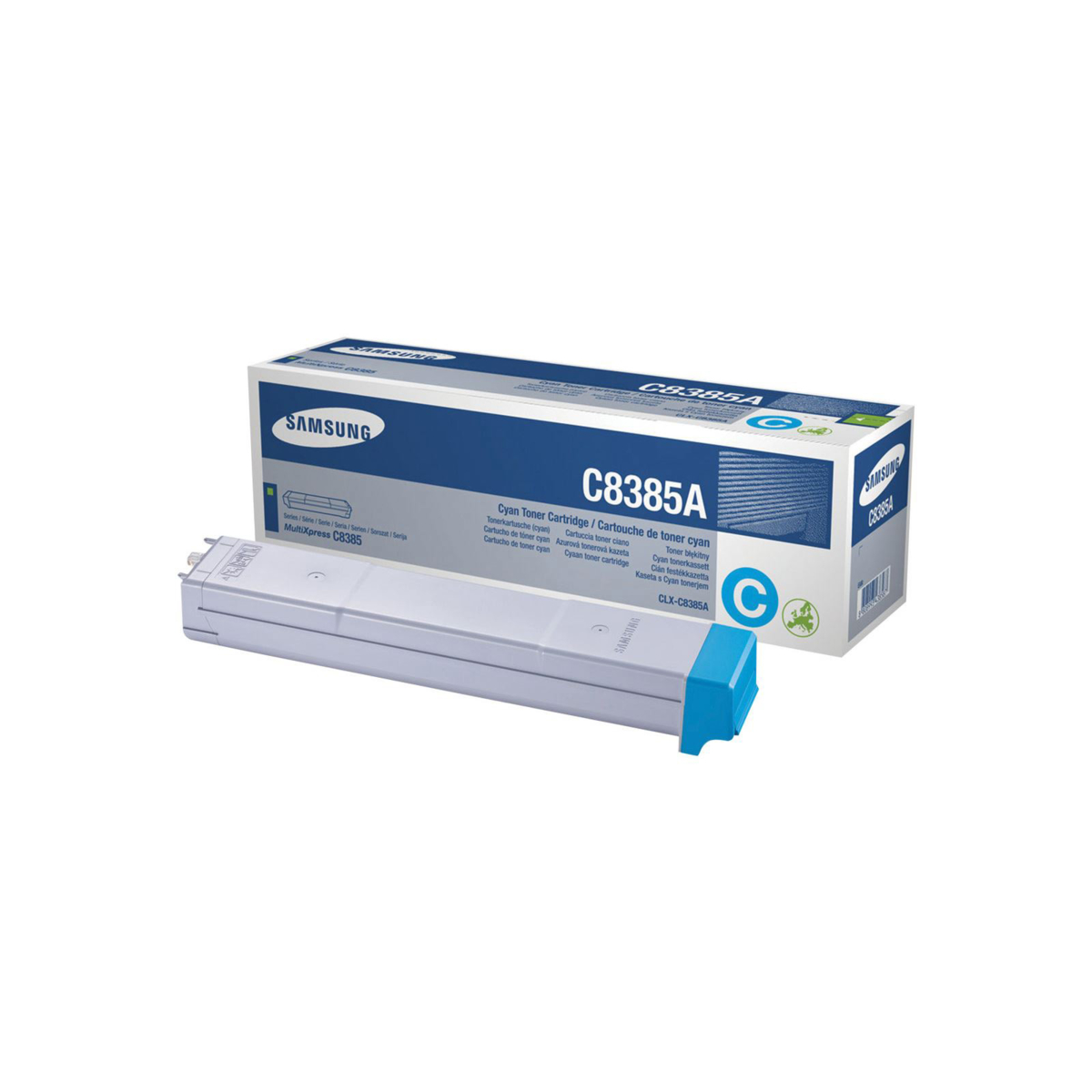 Toner Samsung CLX-C8385A - originální (Azurový) Samsung