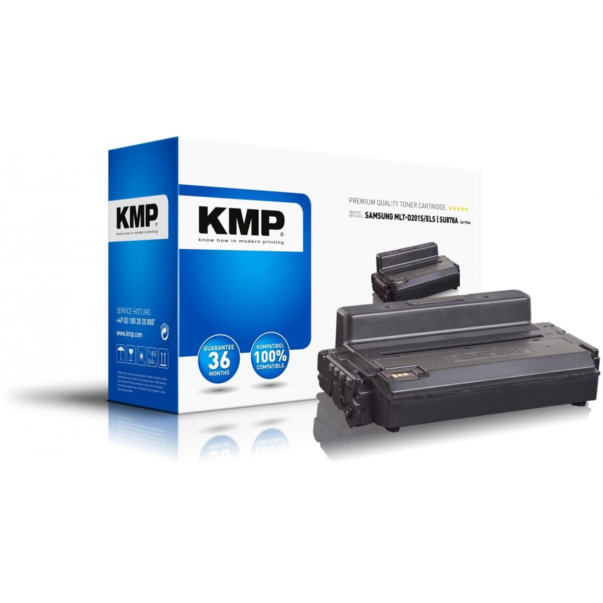 Kompatibilní KMP Toner Samsung MLT-D201S