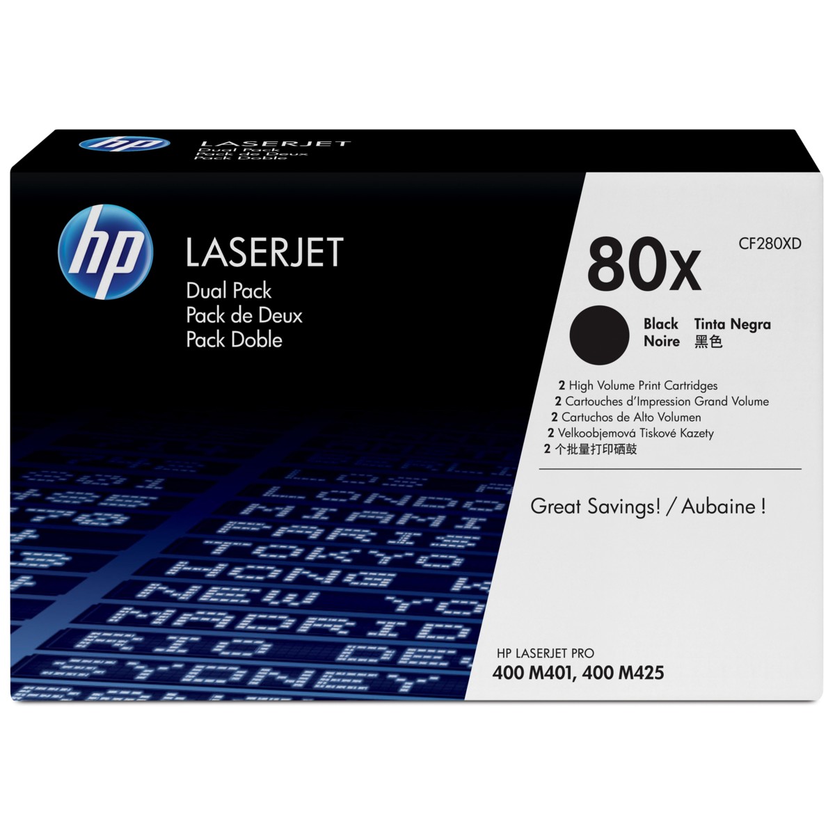 Toner HP 80X