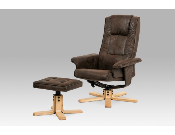 Artium  TV křeslo + taburet