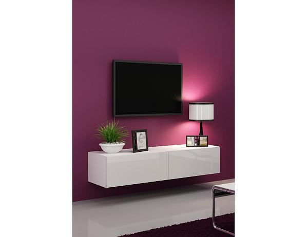 Halmar sp.z o.o.  Televizní stolek VIGO 140 - bílá Halmar sp.z o.o.