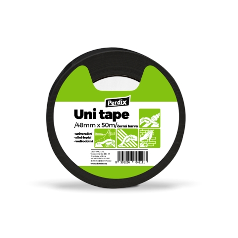 Perdix – Uni Tape 48mmx50m – černá Distrimo-cz