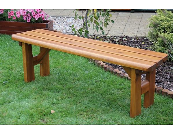 Zahradní lavice Finland bez opěrky Zahradní nábytek – Michal Liška