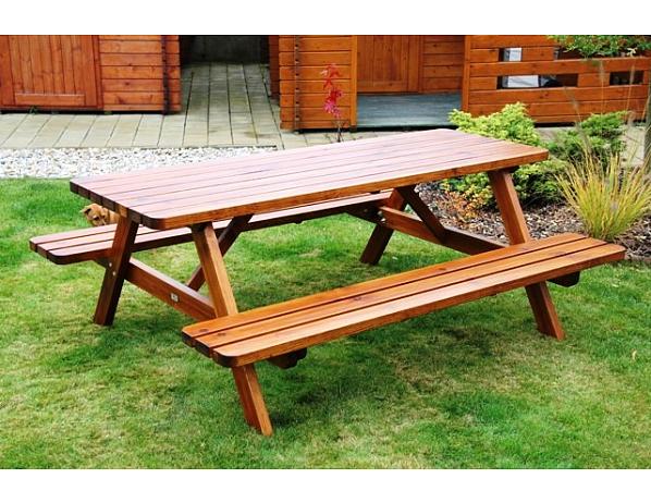 Zahradní sestava Hospoda 200 cm - silná Zahradní nábytek – Michal Liška