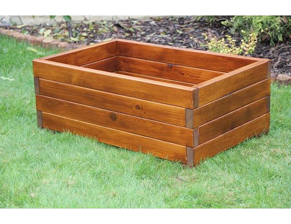 Dřevěný zahradní květináč velký Zahradní nábytek – Michal Liška