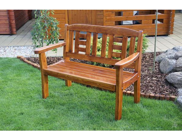 Liška GOLD 135 zahradní lavice - 2 osoby Zahradní nábytek – Michal Liška
