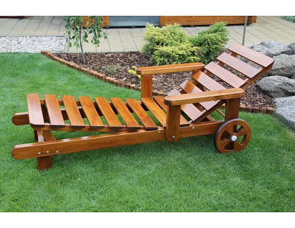 Zahradní polohovací lehátko Zahradní nábytek – Michal Liška