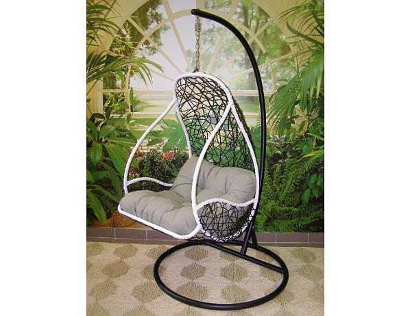 Ratan-klub  Závěsné relaxační křeslo BLACK Ratan-klub