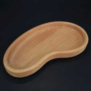 AMADEA Dřevěná miska ve tvaru ledviny
