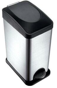 TORO Nerezový nášľapný kôš na odpadky TORO 15l TORO