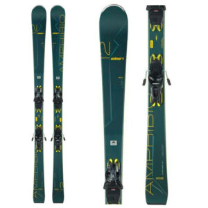 Zjazdové lyže ELAN Amphibio 12 C PS + ELS 11.0 Zelená 168 cm Elan