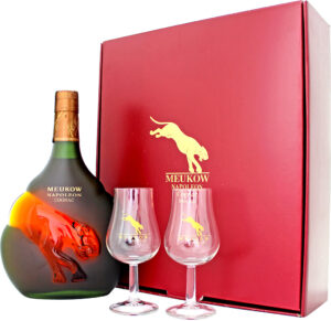 Meukow Napoleon s 2 pohármi Meukow