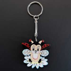 AMADEA Klíčenka beruška 4 cm Bedario-cz