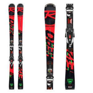 Zjazdové lyže ROSSIGNOL Hero Elite ST Ti Čierno-červená 167 cm Rossignol
