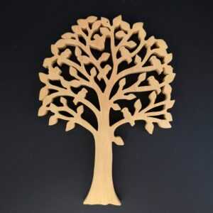 AMADEA Dřevěný strom s ptáčky