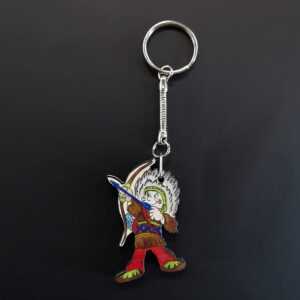 AMADEA Klíčenka indián 4 cm Bedario-cz