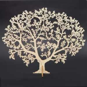AMADEA Dřevěný 3D strom