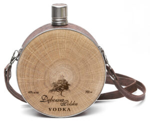 Debowa Vodka - Poľovnícka ťapka 40% 0